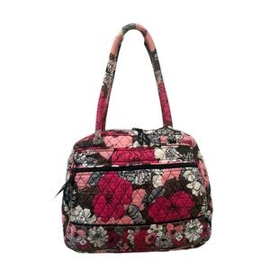 Vera Bradley quilted floral cotton shoulder bag cottagecore